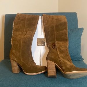 Dolce Vita Cliff over the knee boots size 10